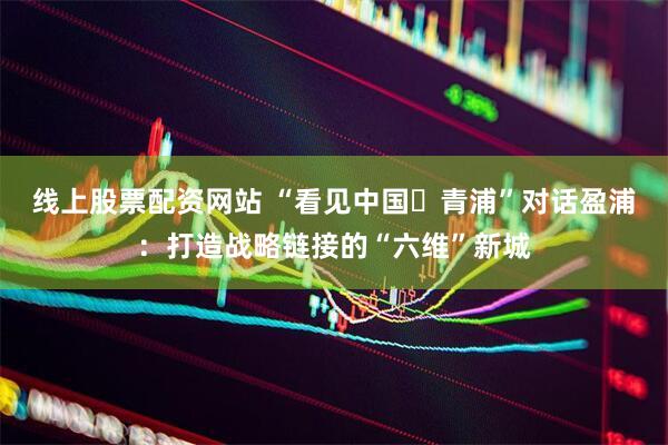 线上股票配资网站 “看见中国・青浦”对话盈浦：打造战略链接的“六维”新城